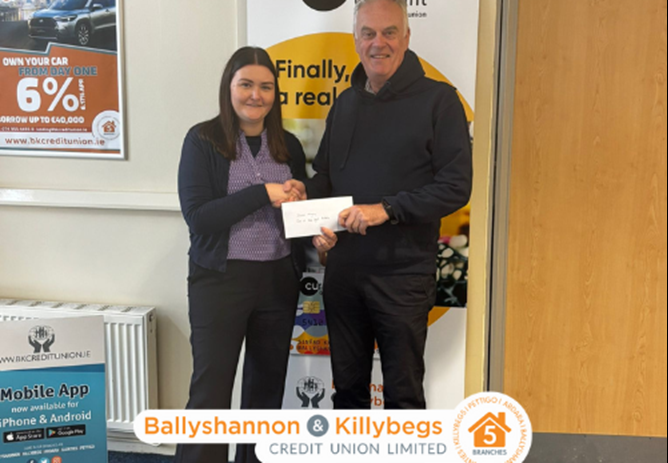 Ardara Care of the Aged Donation