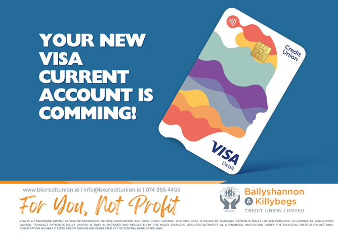Your New Visa Debit Card - Coming Soon