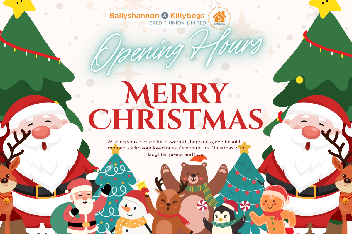 Christmas Opening Hours 2025